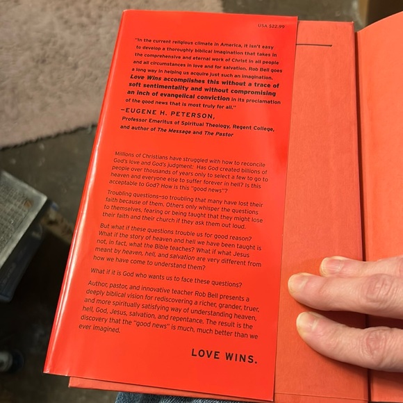 Hardcover Book by Rob Bell entitled, “Love Wins”—Significant Use - Picture 4 of 16